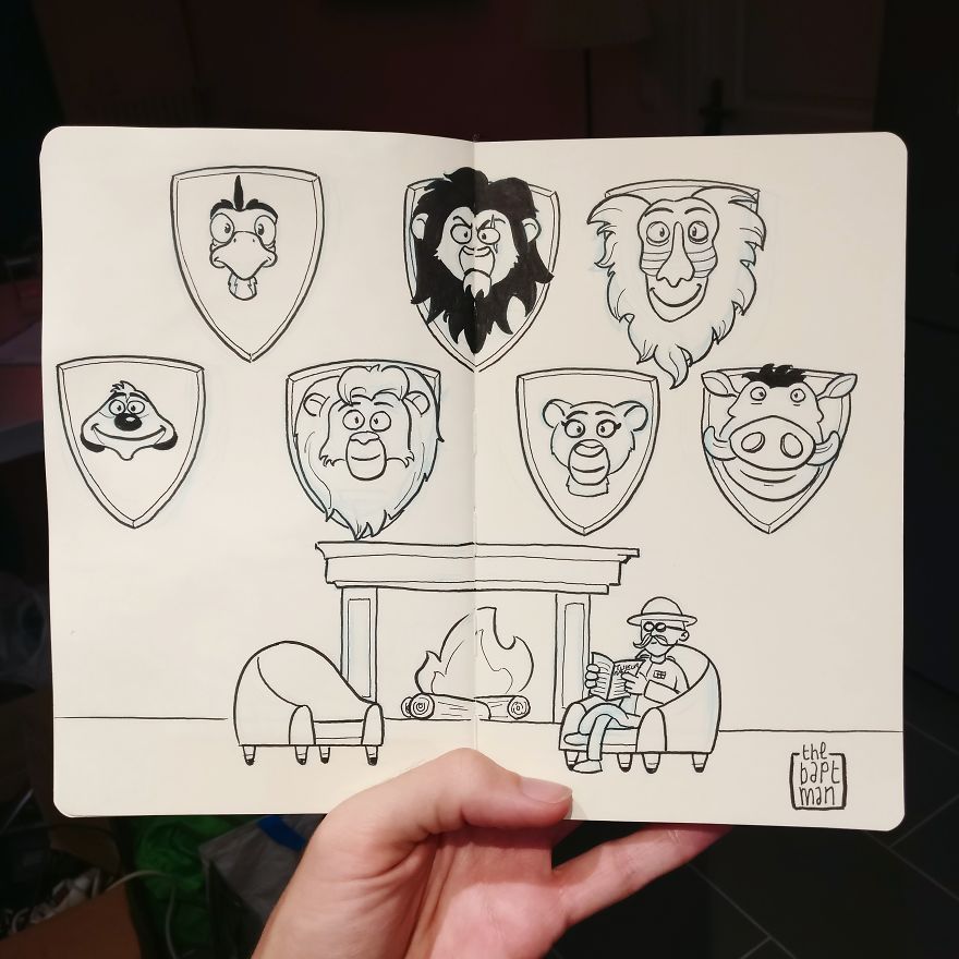 The Lion King And The Hunt