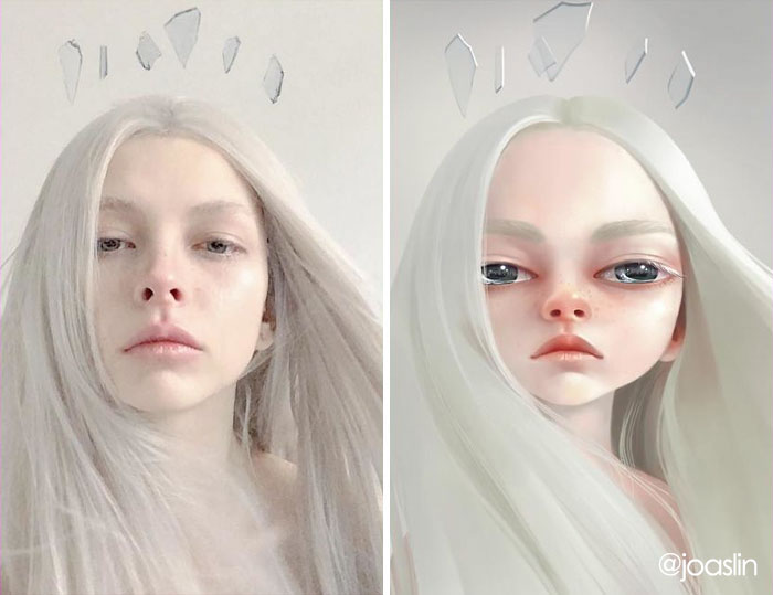 Artist Transforms People Into Adorable Cartoon Characters, And It's Crazy Cute- Disney Worthy? You Tell Me.