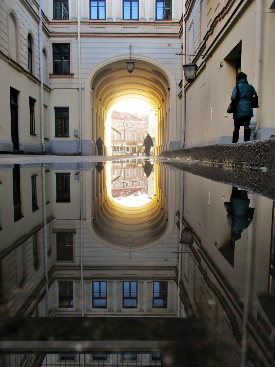 Captured The Beauty Of Rainy Vilnius City