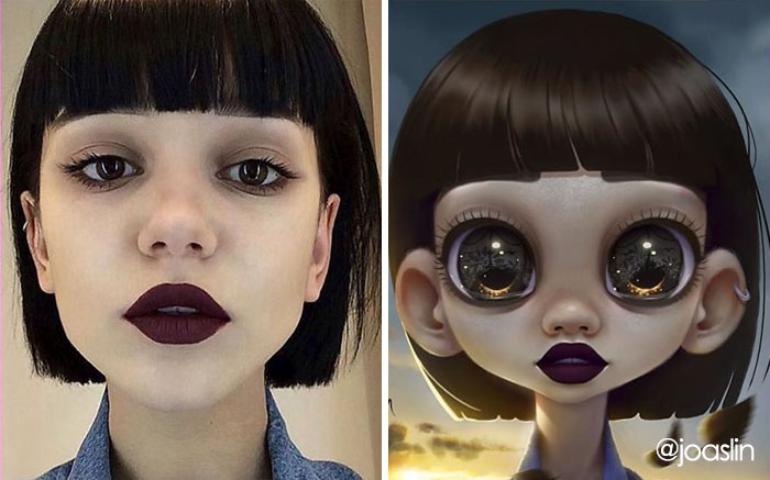 Artist Transforms People Into Adorable Cartoon Characters, And It's Crazy Cute- Disney Worthy? You Tell Me.