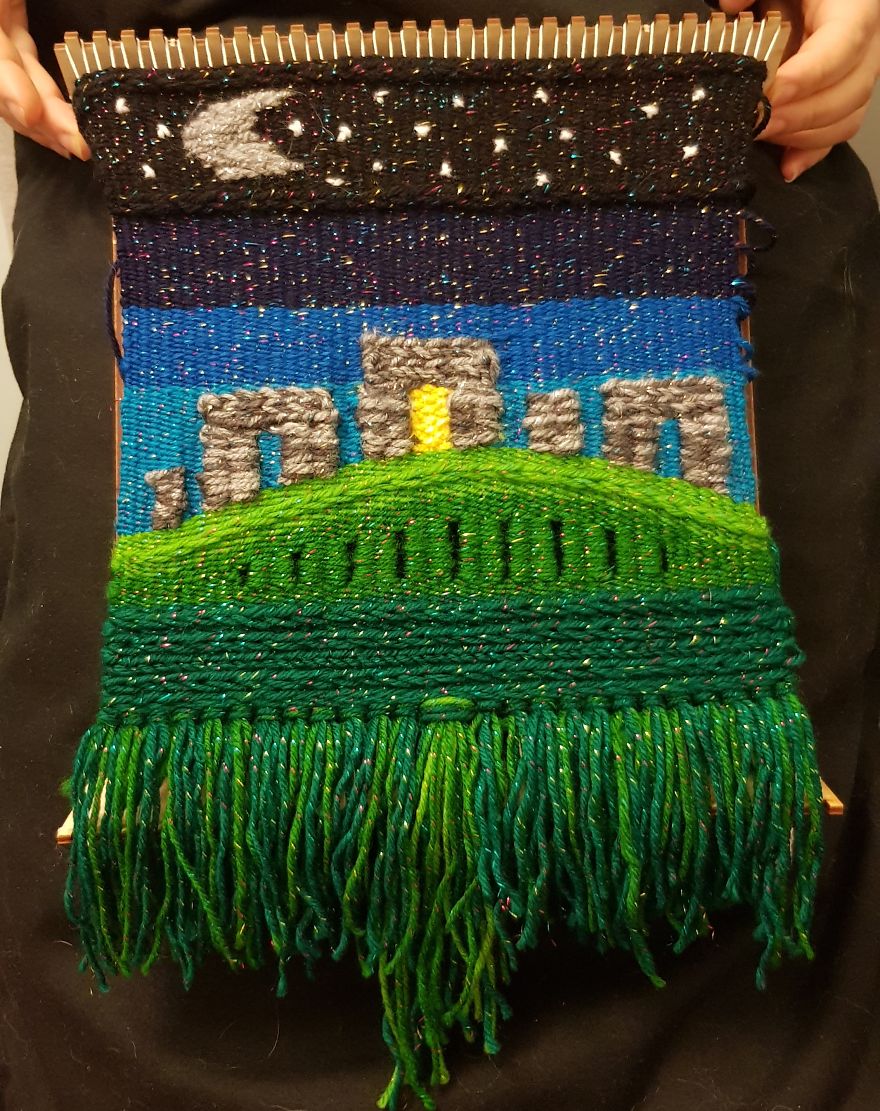 Stonehenge Sunrise Tapestry