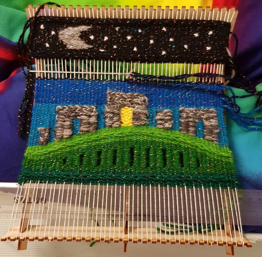 Stonehenge Sunrise Tapestry