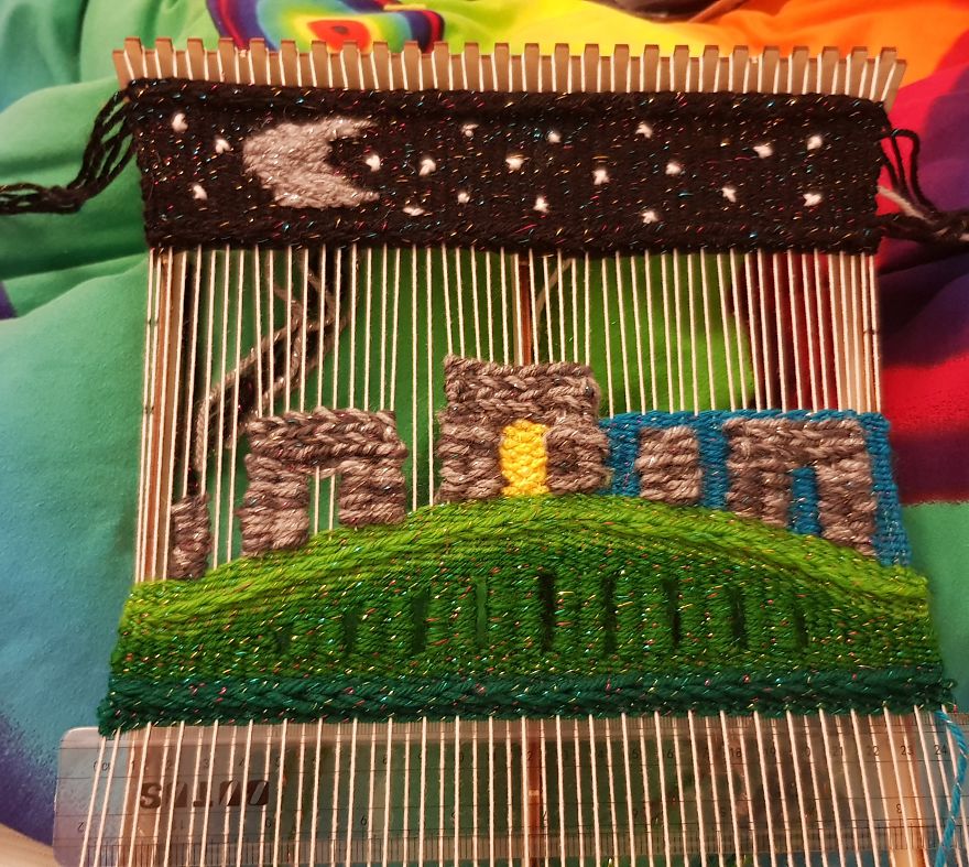 Stonehenge Sunrise Tapestry