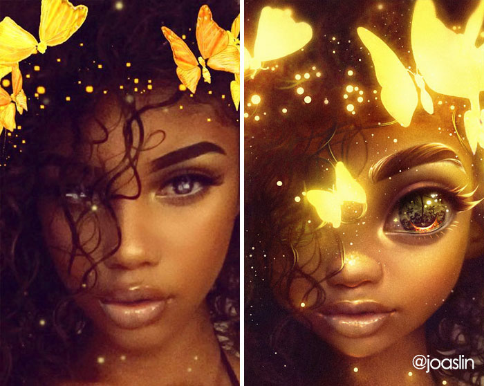 Artist Transforms People Into Adorable Cartoon Characters, And It's Crazy Cute- Disney Worthy? You Tell Me.