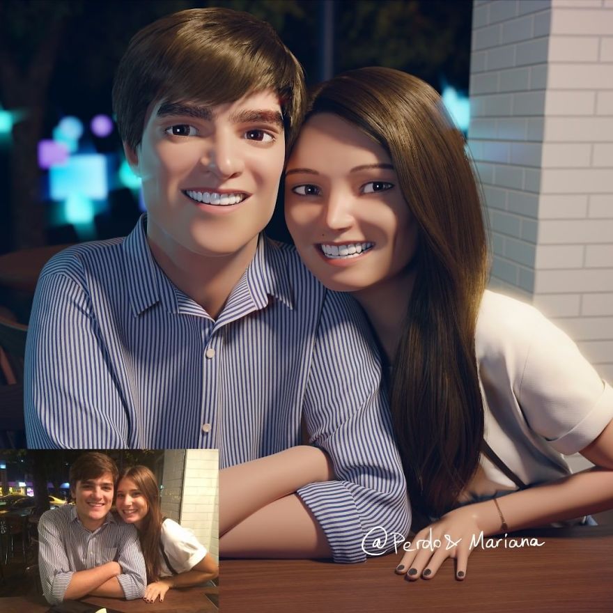 People Continue To Be Turned Into Cartoon Characters By The Artist Lance Phan