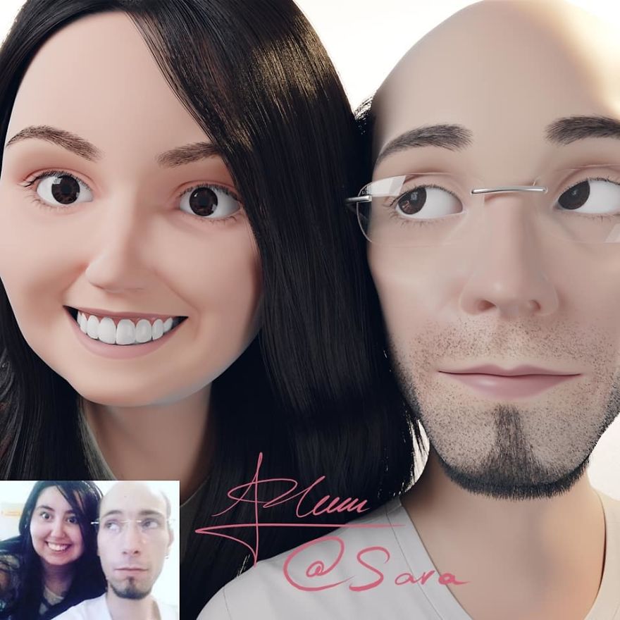 People Continue To Be Turned Into Cartoon Characters By The Artist Lance Phan