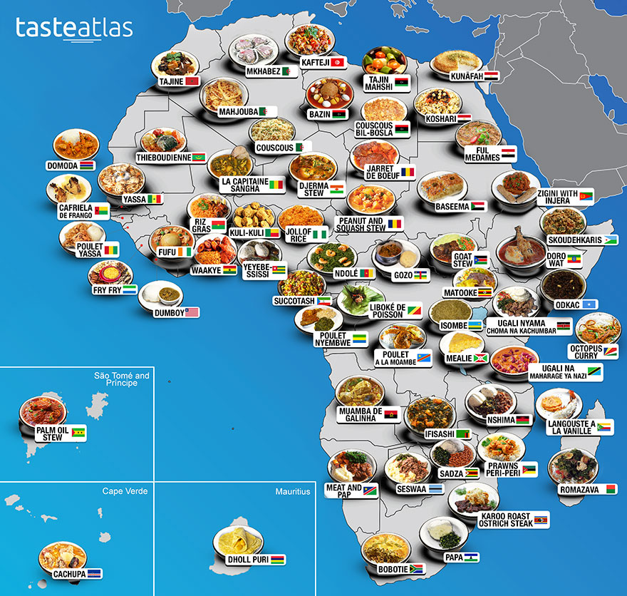 30 Maps Reveal The Tastiest Dishes Around The World 30 Maps Reveal The Tastiest Dishes Around The World