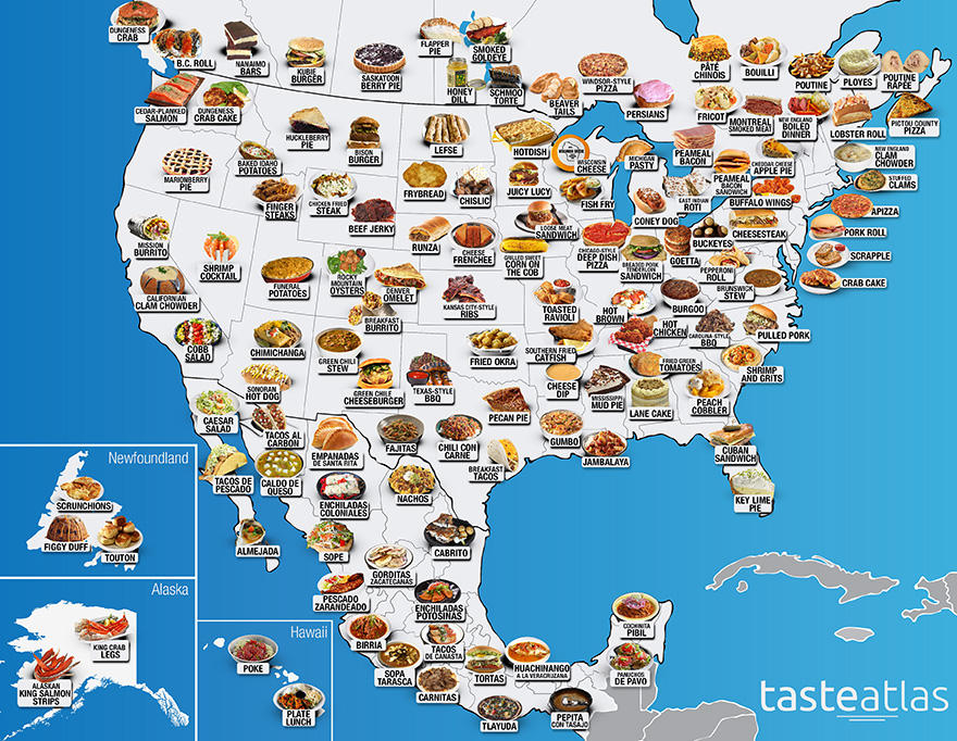 30 Maps Reveal The Tastiest Dishes Around The World 30 Maps Reveal The Tastiest Dishes Around The World