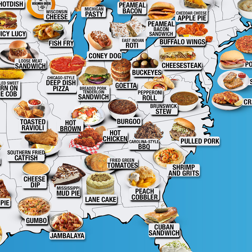 30 Maps Reveal The Tastiest Dishes Around The World 30 Maps Reveal The Tastiest Dishes Around The World