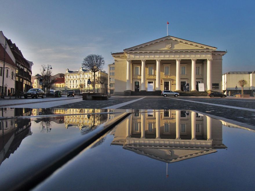 Captured The Beauty Of Rainy Vilnius City