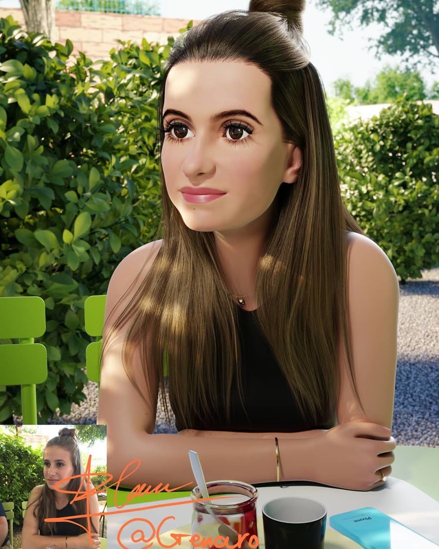 People Continue To Be Turned Into Cartoon Characters By The Artist Lance Phan