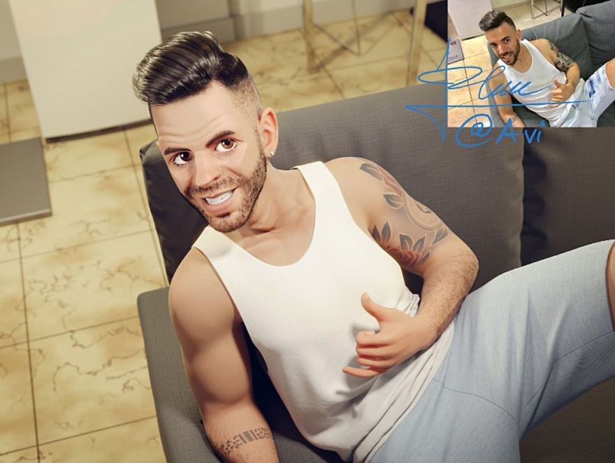 People Continue To Be Turned Into Cartoon Characters By The Artist Lance Phan