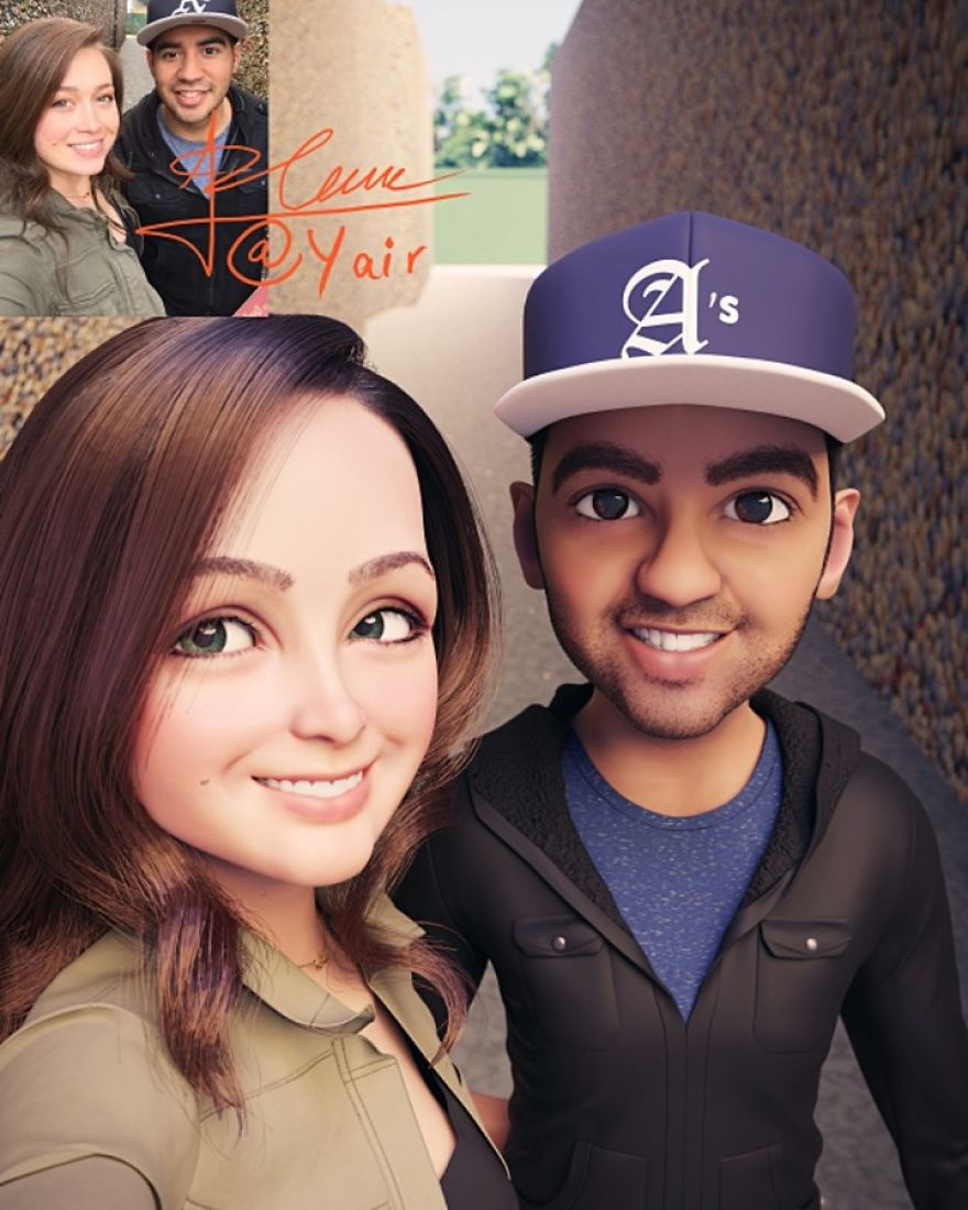 People Continue To Be Turned Into Cartoon Characters By The Artist Lance Phan