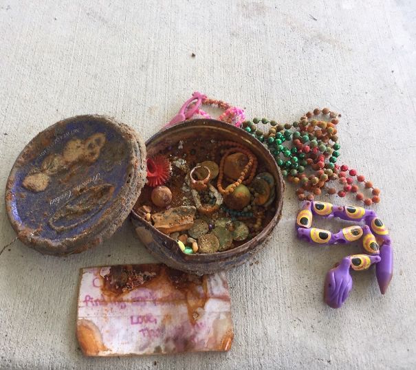 I Found A Child’s Time Capsule While Digging In My Yard