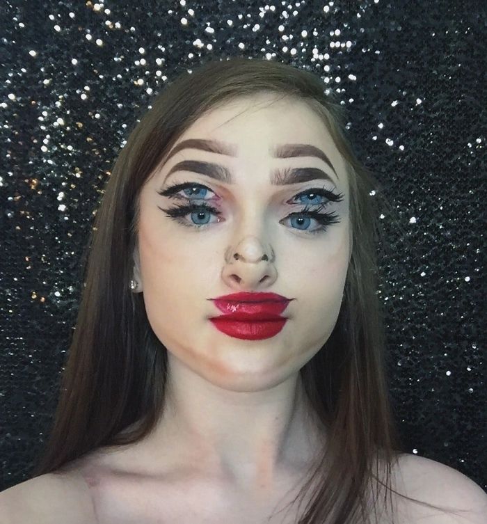 No Photoshop. Just Makeup