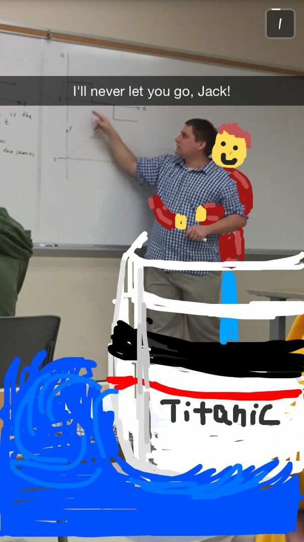 My Friend Was Bored In Class