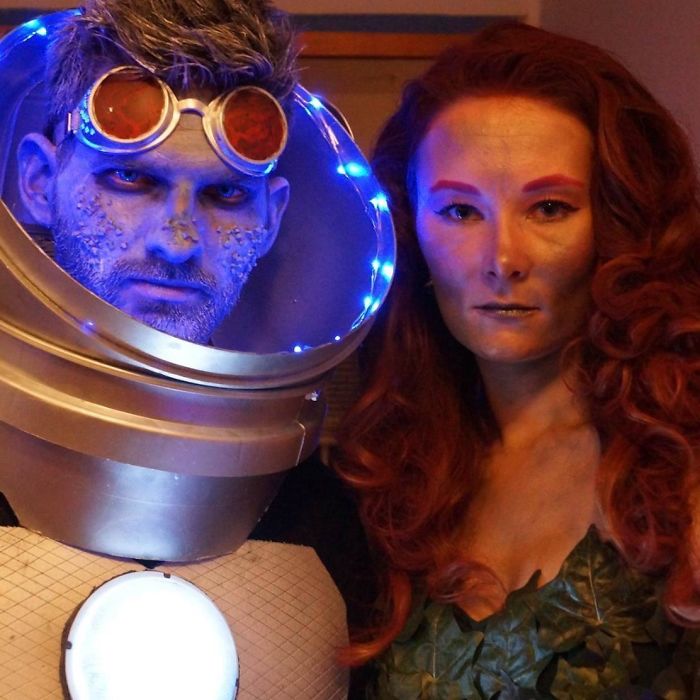 Went As Mr. Freeze And Poison Ivy For Halloween Last Year With My Girlfriend