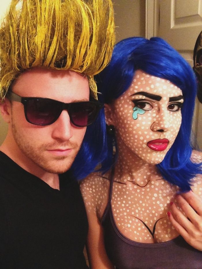 My Girlfriend Likes To Go All Out For Halloween, I Prefer To Keep It Simple, Johnny Bravo Style