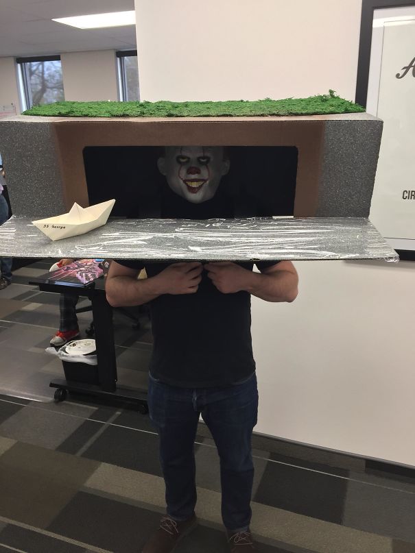 A Went As The Whole Sewer Scene From IT