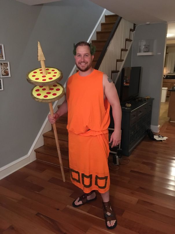 Decided To Go Obscure For Halloween This Year. Pizza Pizza