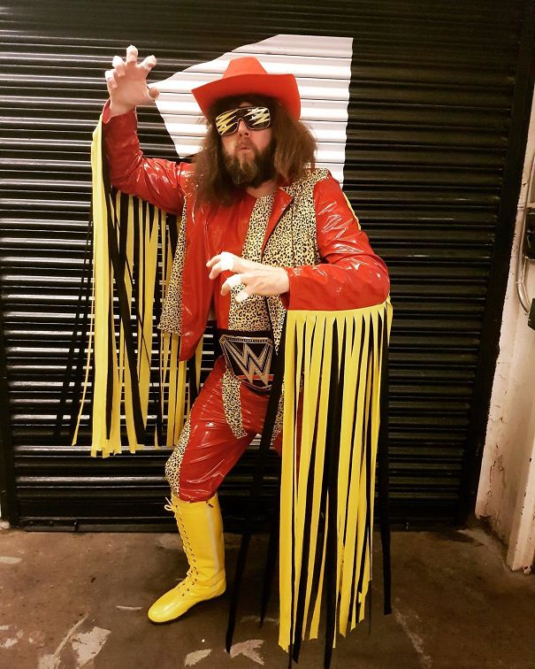 A Few Weeks Late But Here’s Me As Macho Man Randy Savage