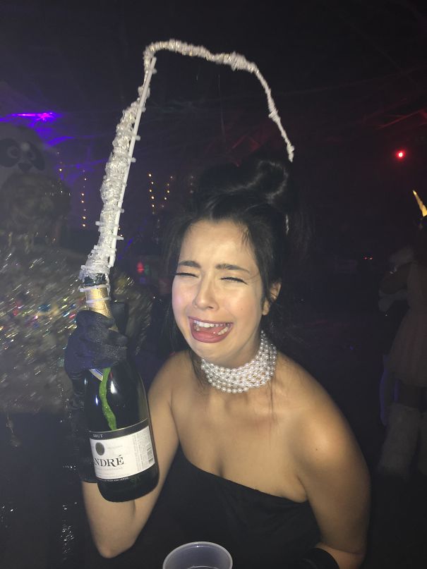 My Kim Kardashian Costume Last Night