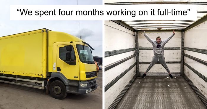 Couple Spends $25,000 To Convert Old Truck Into Mobile Home And It Looks Better Than Most Apartments