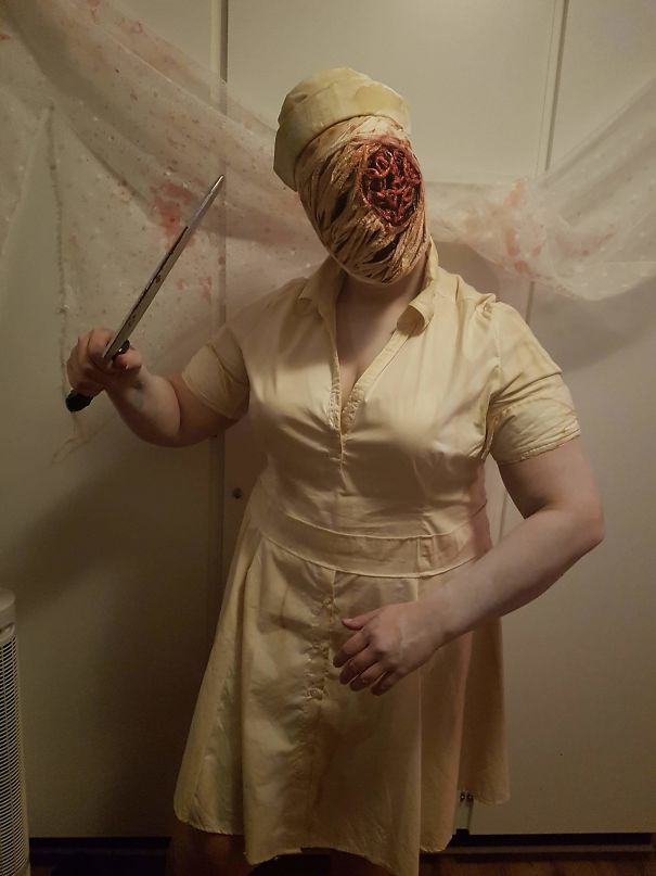 Turned Myself Into A Nurse From Silent Hill. Lifegoal Achieved
