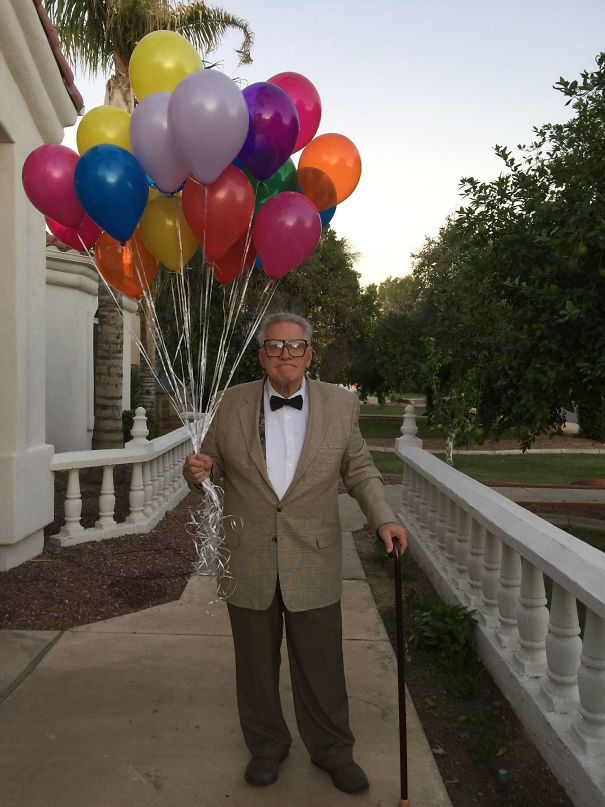 Grandpa Is Ready For Halloween
