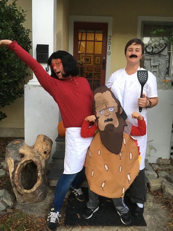 My Kid Wanted To Be Beefsquatch... But My Kid’s Mom Made A Better Bob So I Was Linda