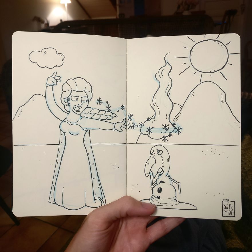 Elsa And Global Warming