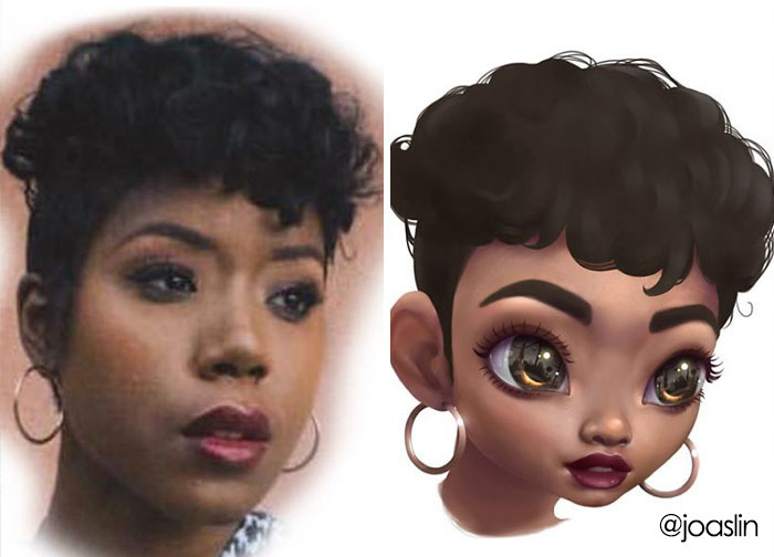 Artist Transforms People Into Adorable Cartoon Characters, And It's Crazy Cute- Disney Worthy? You Tell Me.