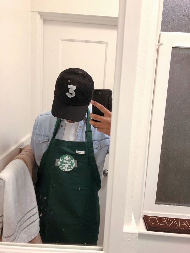 Last Minute Costume... I’m... Chance... The... Frapper