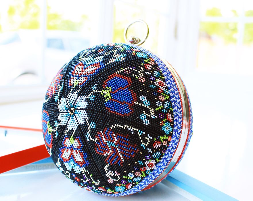 I Create Wearable Bead Crochet Art