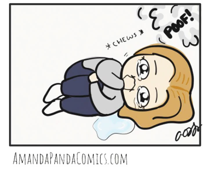 6 Comics About My Life With An Anxiety Fairy 6 Comics About My Life With An Anxiety Fairy