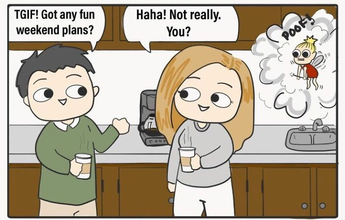 6 Comics About My Life With An Anxiety Fairy 6 Comics About My Life With An Anxiety Fairy