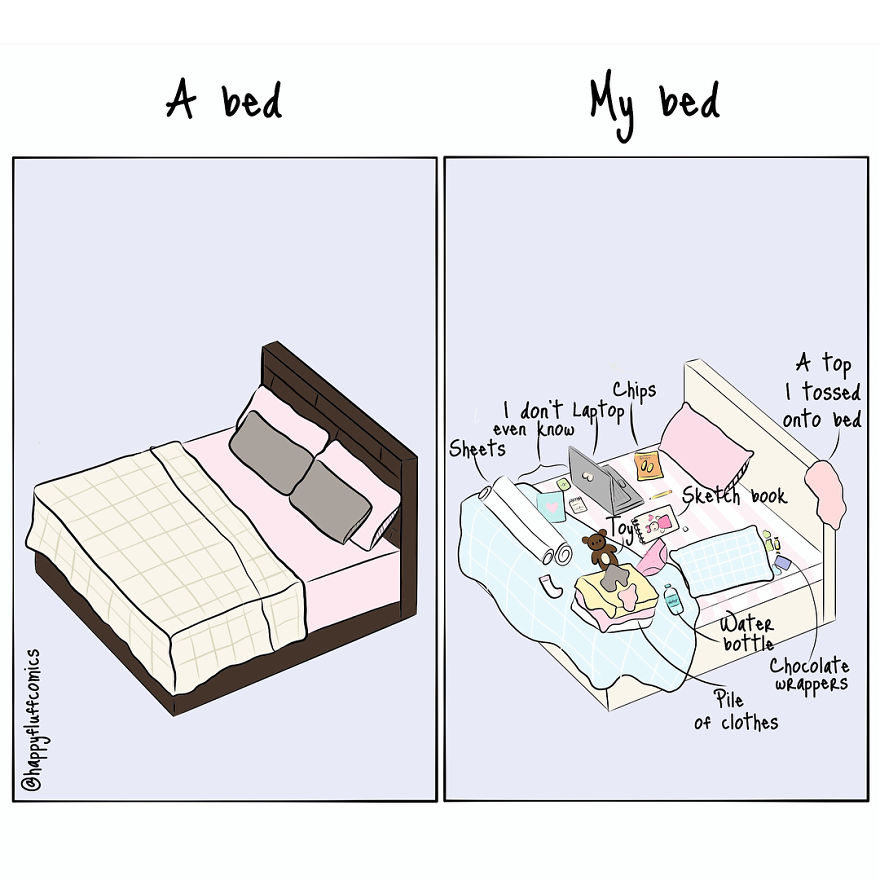 Artist Creates Illustrations Of The Daily Problems Of A Modern Girl And You Will Surely Laugh At It