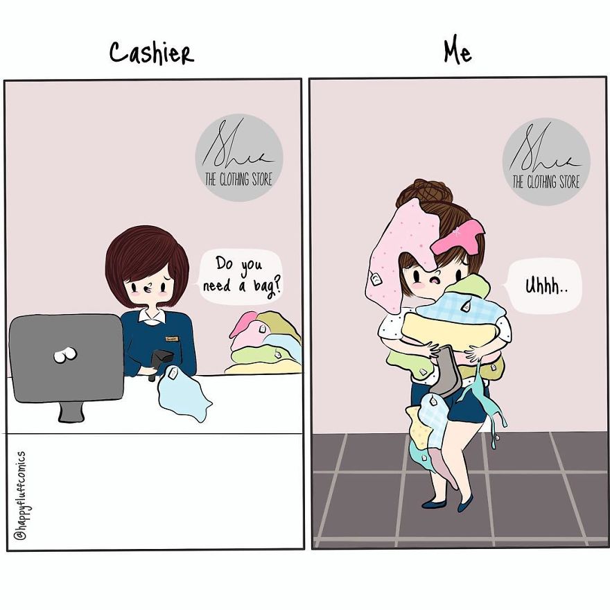 Artist Creates Illustrations Of The Daily Problems Of A Modern Girl And You Will Surely Laugh At It