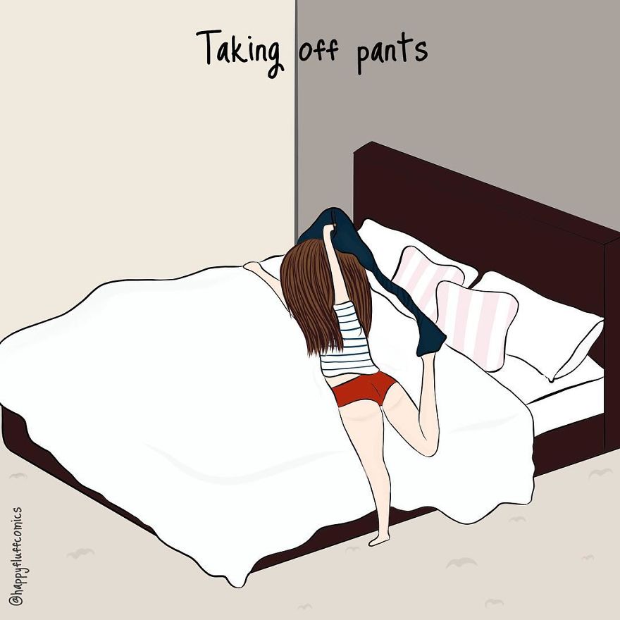Artist Creates Illustrations Of The Daily Problems Of A Modern Girl And You Will Surely Laugh At It