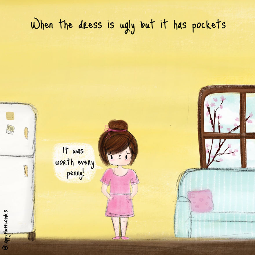 Artist Creates Illustrations Of The Daily Problems Of A Modern Girl And You Will Surely Laugh At It