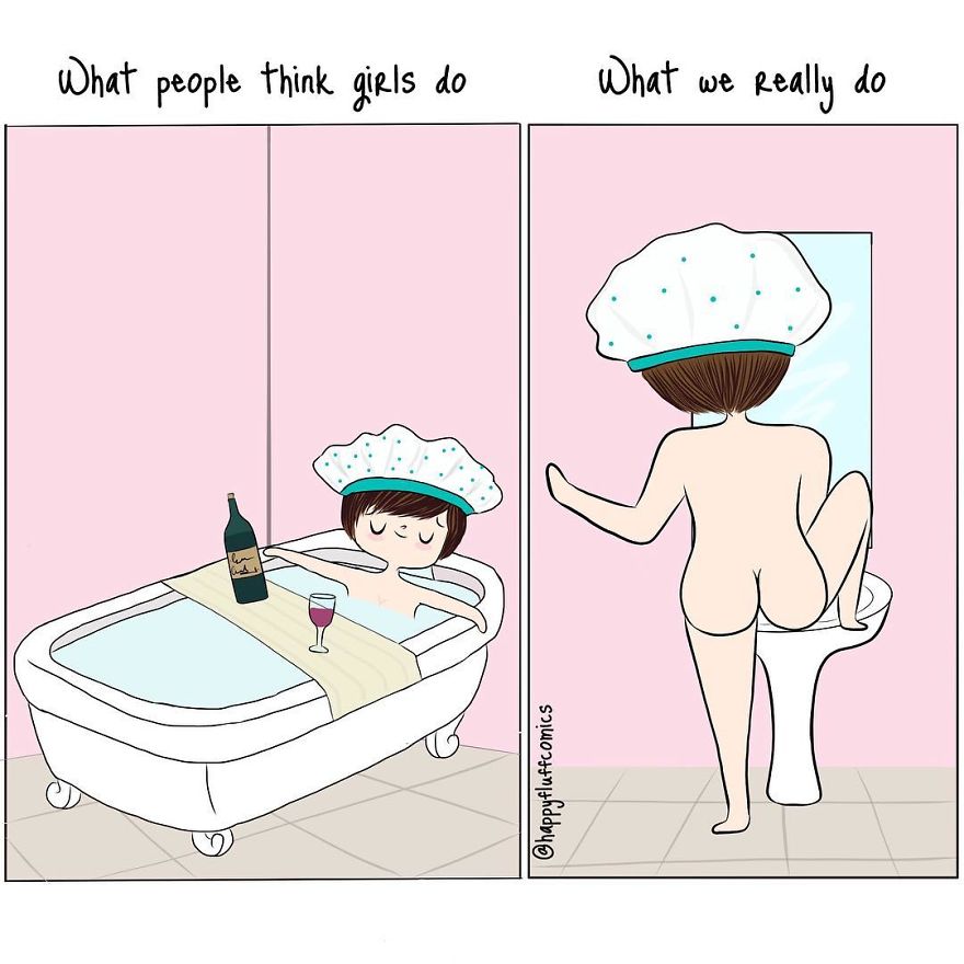 Artist Creates Illustrations Of The Daily Problems Of A Modern Girl And You Will Surely Laugh At It