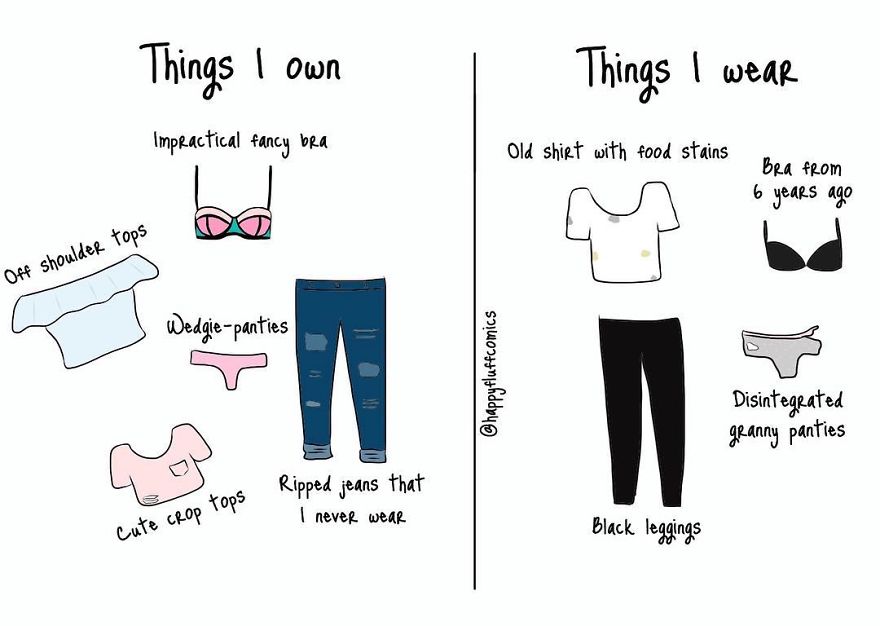 Artist Creates Illustrations Of The Daily Problems Of A Modern Girl And You Will Surely Laugh At It