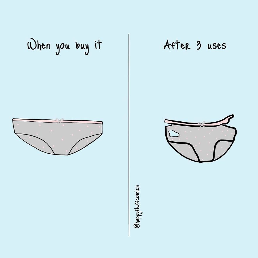 Artist Creates Illustrations Of The Daily Problems Of A Modern Girl And You Will Surely Laugh At It