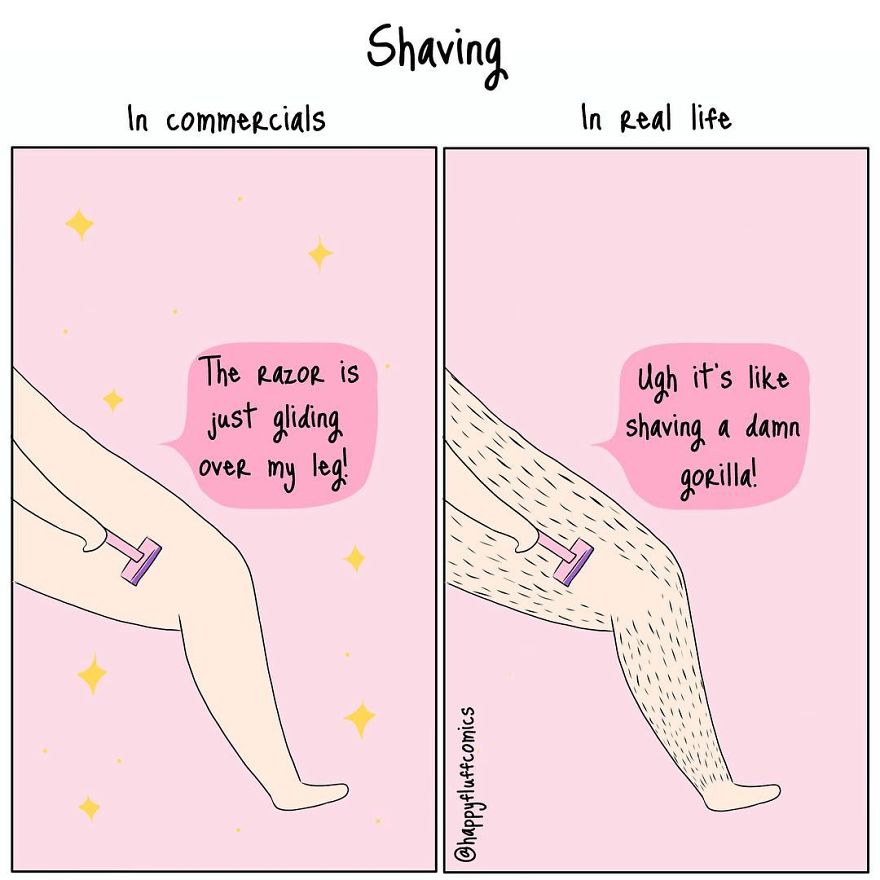 Artist Creates Illustrations Of The Daily Problems Of A Modern Girl And You Will Surely Laugh At It