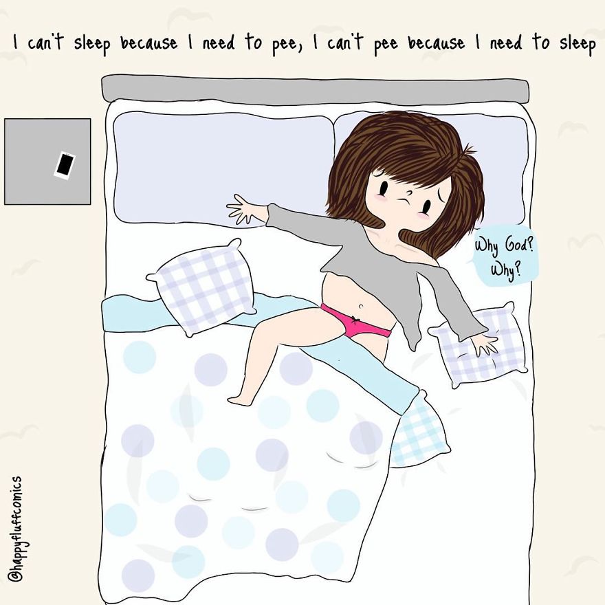 Artist Creates Illustrations Of The Daily Problems Of A Modern Girl And You Will Surely Laugh At It