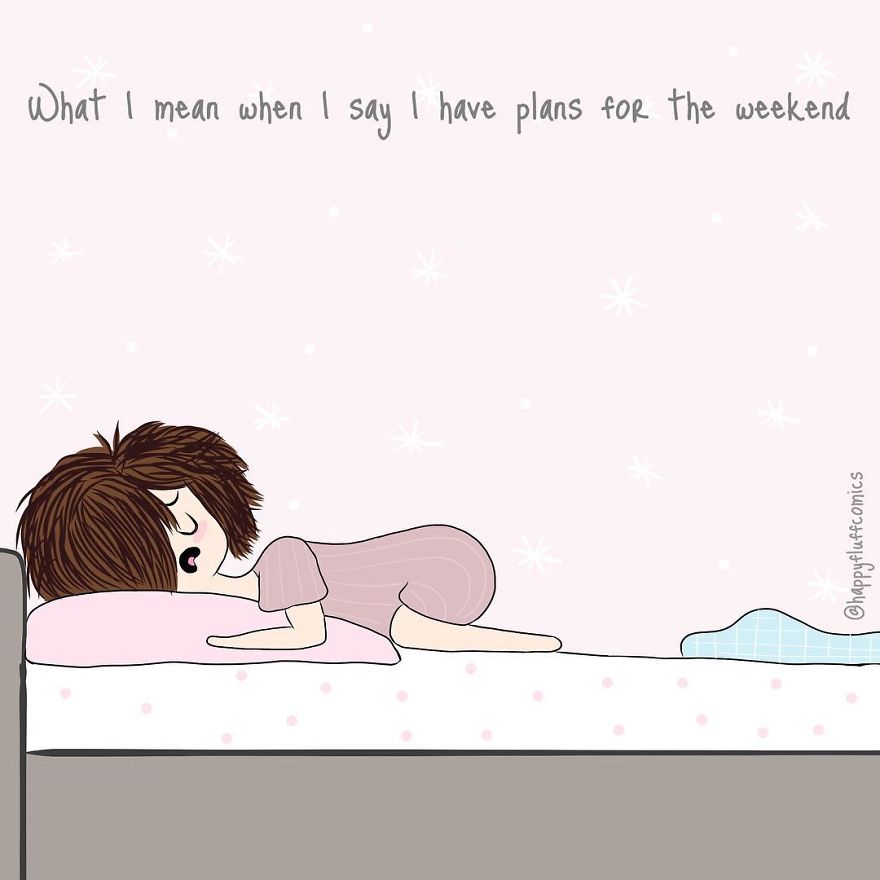 Artist Creates Illustrations Of The Daily Problems Of A Modern Girl And You Will Surely Laugh At It