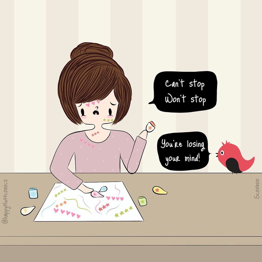 Artist Creates Illustrations Of The Daily Problems Of A Modern Girl And You Will Surely Laugh At It