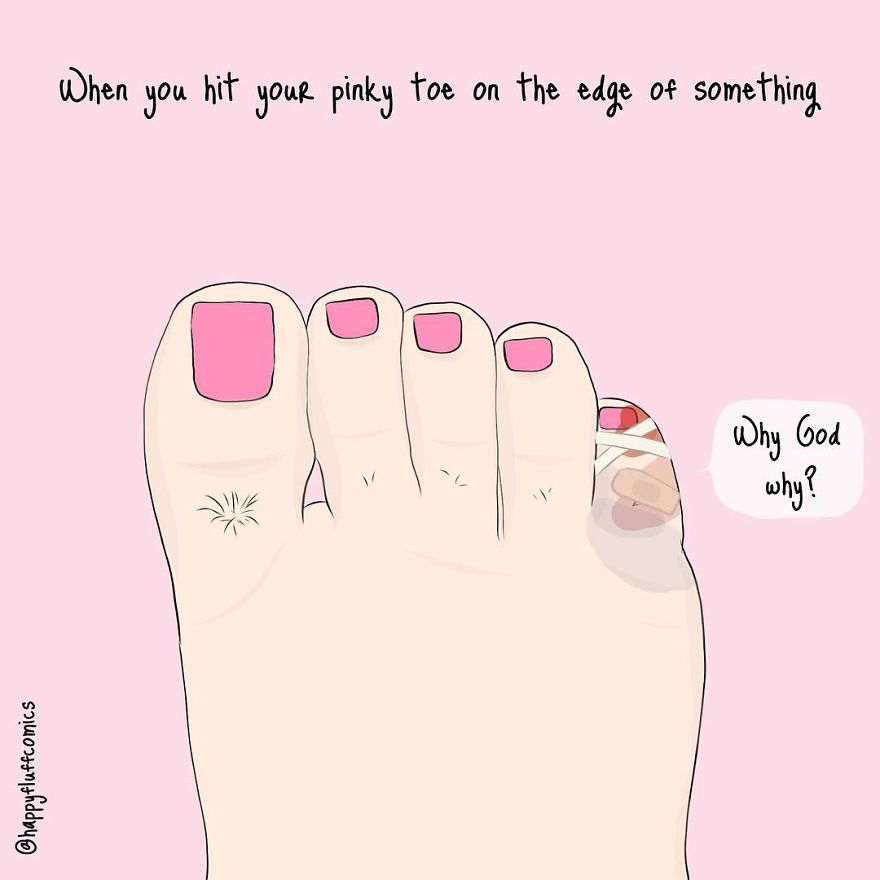 Artist Creates Illustrations Of The Daily Problems Of A Modern Girl And You Will Surely Laugh At It