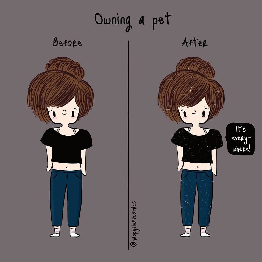 Artist Creates Illustrations Of The Daily Problems Of A Modern Girl And You Will Surely Laugh At It