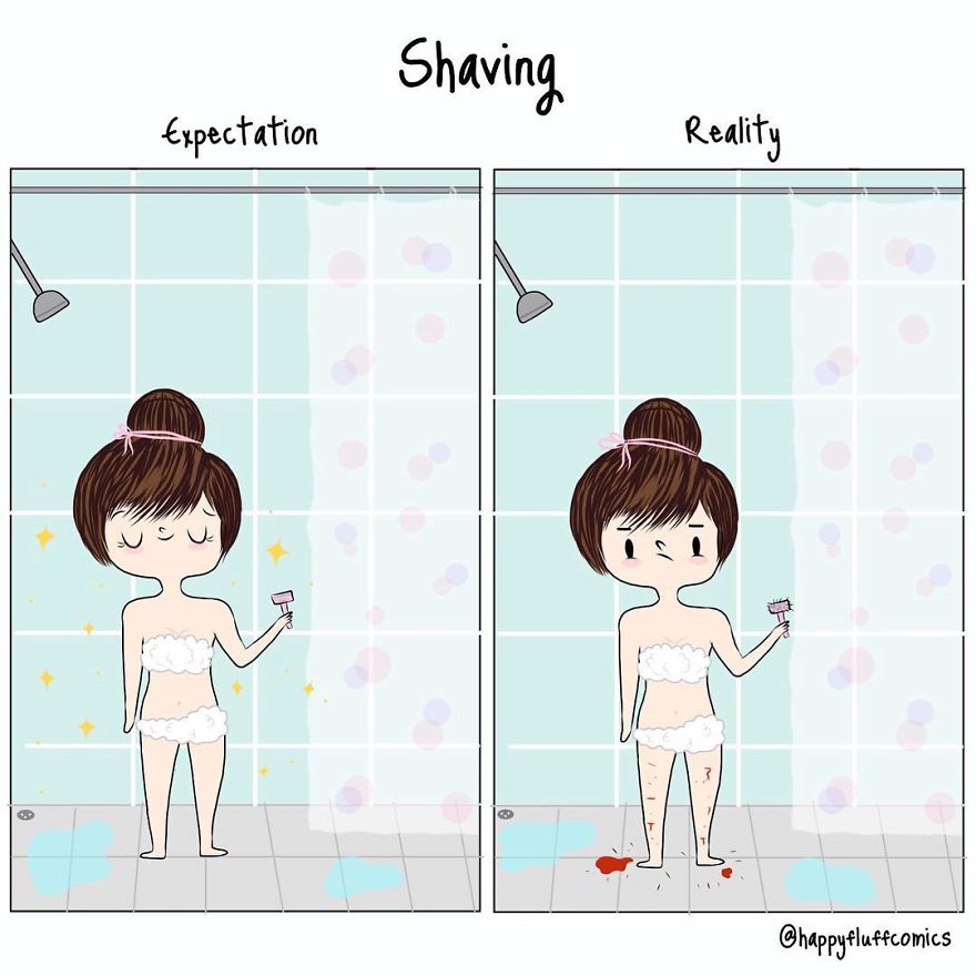 Artist Creates Illustrations Of The Daily Problems Of A Modern Girl And You Will Surely Laugh At It